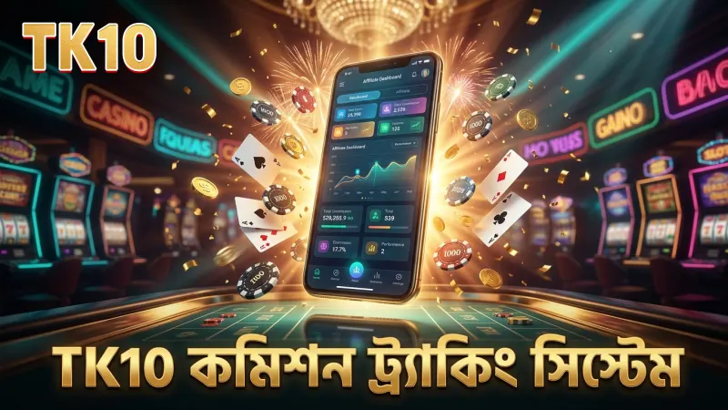 অ্যাফিলিয়েট ড্যাশবোর্ডে কমিশন ট্র্যাকিং এবং কার্যকর ব্যবস্থাপনা।