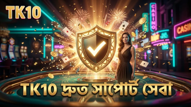 সমস্যা সমাধানের জন্য TK10 অ্যাফিলিয়েট টিমের দ্রুত সাপোর্ট সেবা।