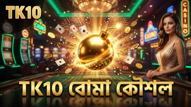 TK10 প্ল্যাটফর্মে বোমা ব্যবহার করে পয়েন্ট বাড়ানোর কৌশল।