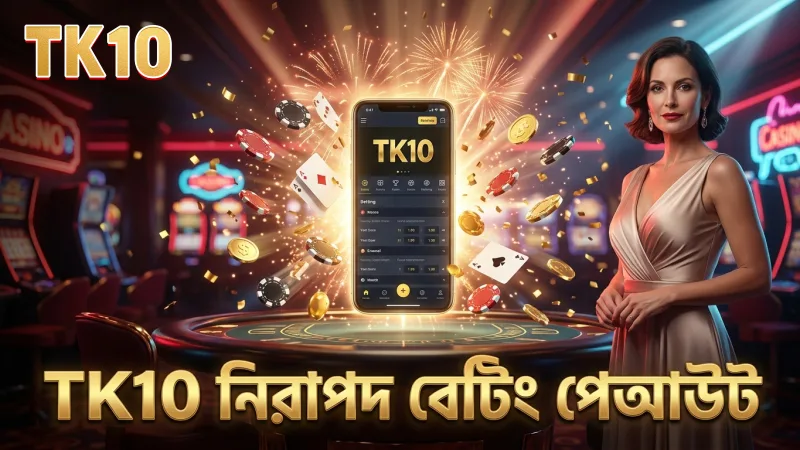 নিরাপদ বেটিং পেআউট নিশ্চিত করে TK10 প্ল্যাটফর্ম।