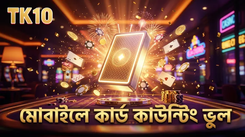 কার্ড কাউন্টিংয়ের ভুল ধারণা মোবাইল গেমে কার্যহীন।