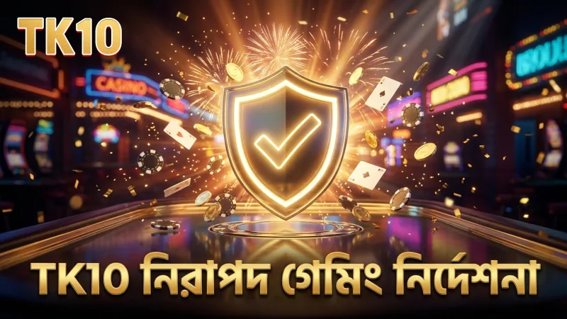 নিরাপদ খেলার জন্য TK10 এর লাইসেন্স ও দায়িত্বশীল গেমিং নির্দেশনা।