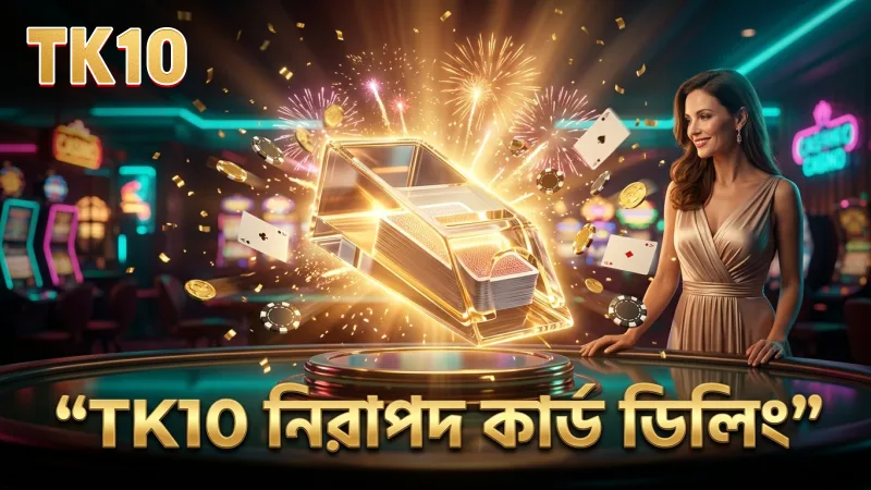 TK10 এর স্বচ্ছ কার্ড ডিলিং প্রক্রিয়া খেলাকে নিরাপদ করে তোলে