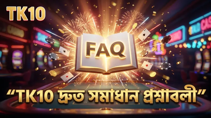 TK10 এর জিজ্ঞাসিত প্রশ্নাবলী দ্রুত সমস্যার সমাধান দেয়।