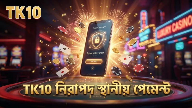 স্থানীয় পেমেন্ট পদ্ধতিতে TK10 নিরাপদ ও দ্রুত লেনদেন নিশ্চিত করে।