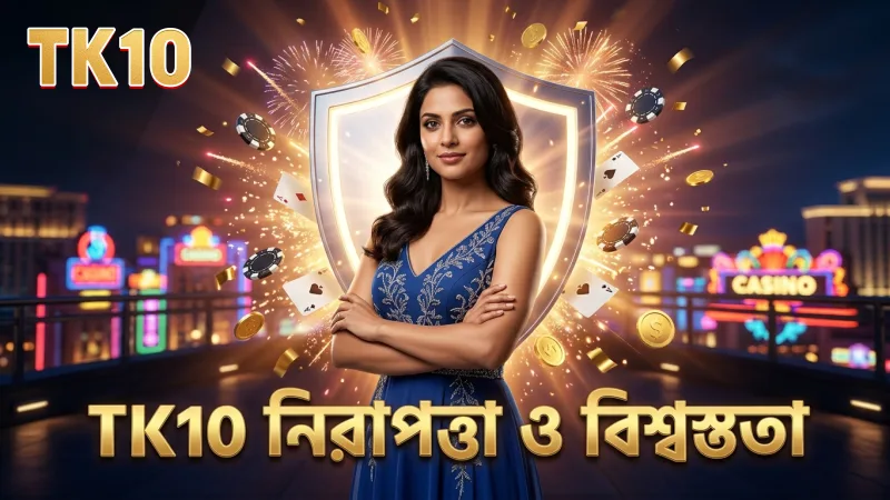 নিরাপত্তা ও দায়িত্বশীল গেমিং TK10 এর মূল ভিত্তি।