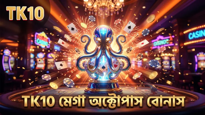 TK10 প্ল্যাটফর্মে মেগা অক্টোপাস বোনাস রাউন্ডের সফলতা