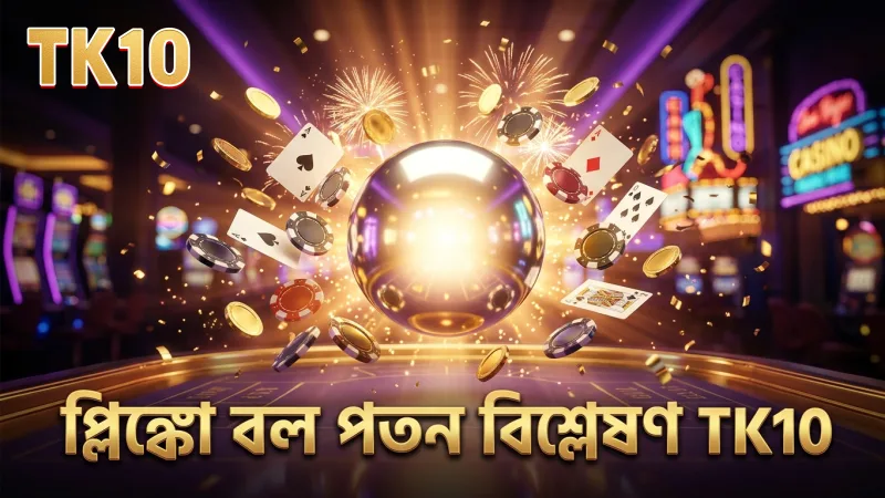 প্লিঙ্কো বল ড্রপ গেমে বলের পতনের প্যাটার্ন বিশ্লেষণ।