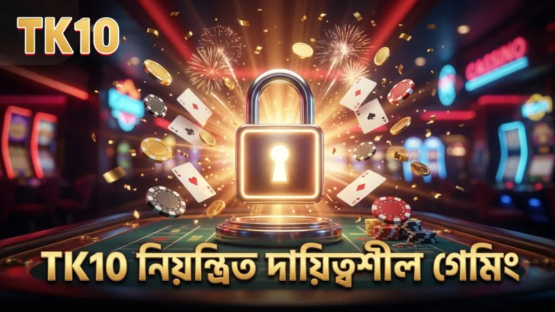 নিয়ন্ত্রিত খেলার জন্য TK10 এর কার্যকর দায়িত্বশীল গেমিং নীতিমালা।