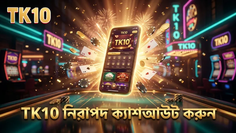 TK10 প্ল্যাটফর্মে দ্রুত ও নিরাপদ ক্যাশআউট নিশ্চিত করুন