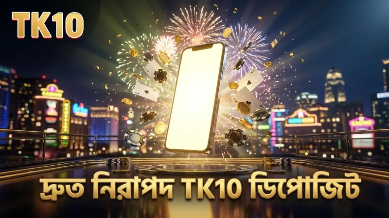 TK10 ডিপোজিট প্রক্রিয়া দ্রুত এবং নিরাপদ