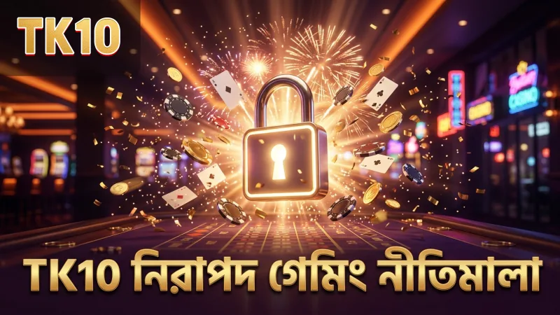 নিরাপদ ও দায়িত্বশীল গেমিং TK10 প্রমোশনে।