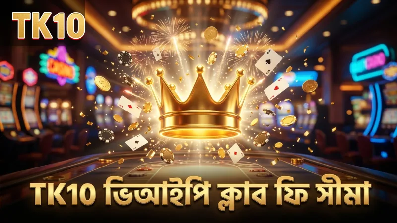 TK10 ভিআইপি ক্লাবের স্তর অনুযায়ী আলাদা ফি ও সীমা নির্ধারণ আছে